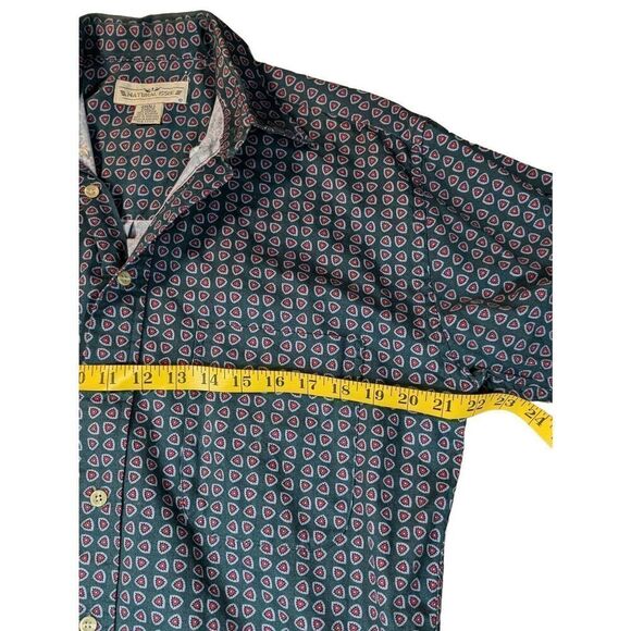 Natural Issue vintage button down fly collared shirt. Size S - Picture 8 of 10
